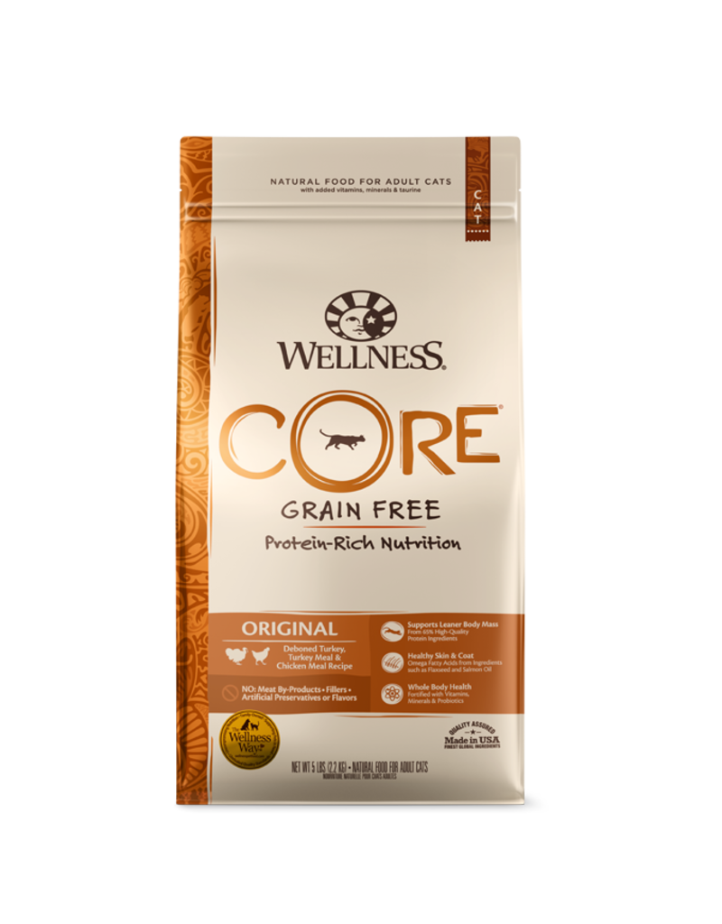 Wellness Wellness Core Original Turkey & Chicken Recipe Dry Cat Food 5 lb