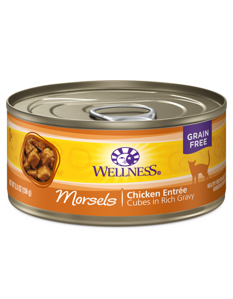 Wellness Wellness Complete Health Cubed Morsels Chicken Entree Canned Cat Food 5.5oz can