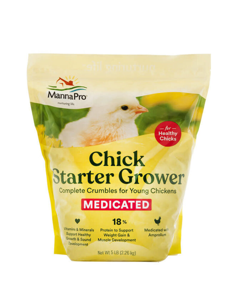 Manna Pro Manna Pro Chicken Starter Med Crumble 5Lb