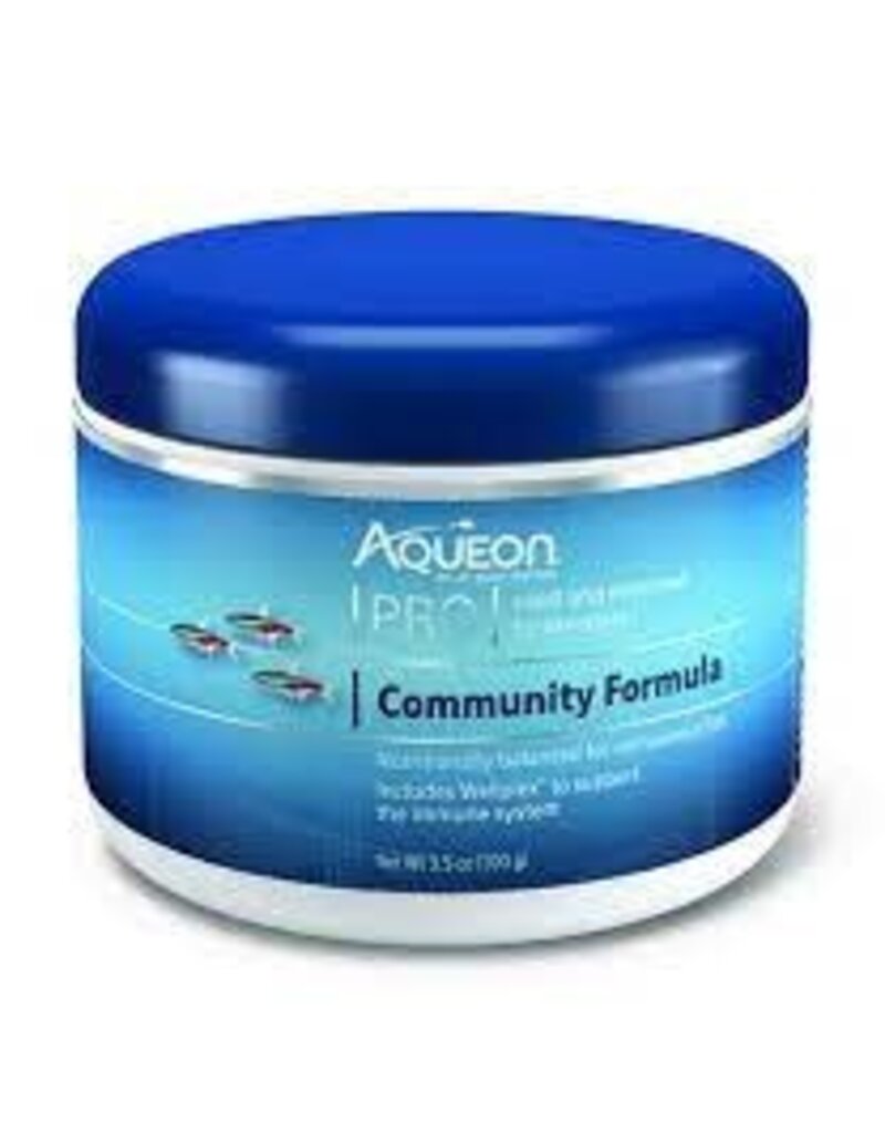 Aqueon Aqueon Pro Community Formula Fish Food  4.5 Oz