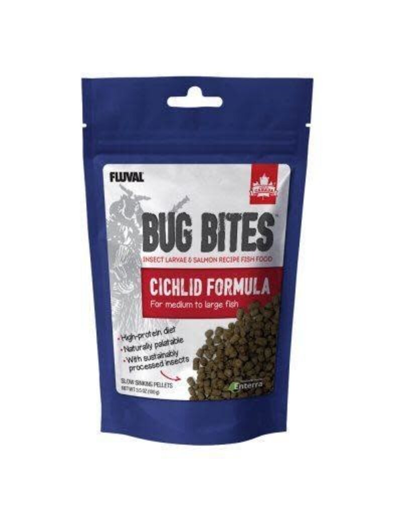 Fluval Fluval Bug bites Ml Cich Gran 3.53Oz