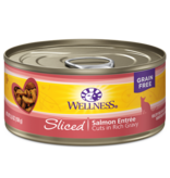 Wellness Wellness Complete Health Sliced Salmon Entree Canned Cat Food 5.5oz can