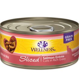 Wellness Wellness Complete Health Sliced Salmon Entree Canned Cat Food 5.5oz can