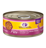 Wellness Wellness Complete Health Pate Chicken and Lobster Cat Food 3 oz can