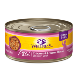 Wellness Wellness Complete Health Pate Chicken and Lobster Cat Food 3 oz can