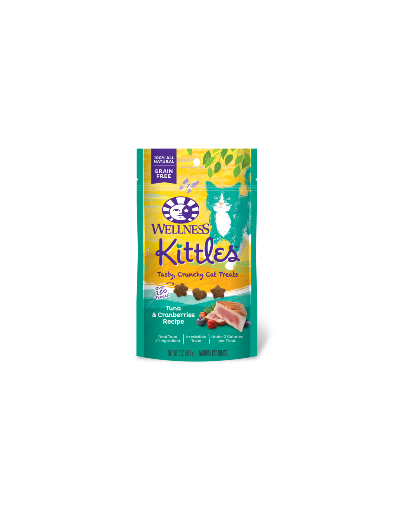 Wellness Wellness Kittles Tuna & Cranberries Crunchy Cat Treats 2oz