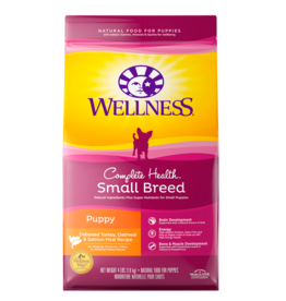 Wellness Wellness CH Small Breed Puppy Turkey, Oatmeal & Salmon 4lb