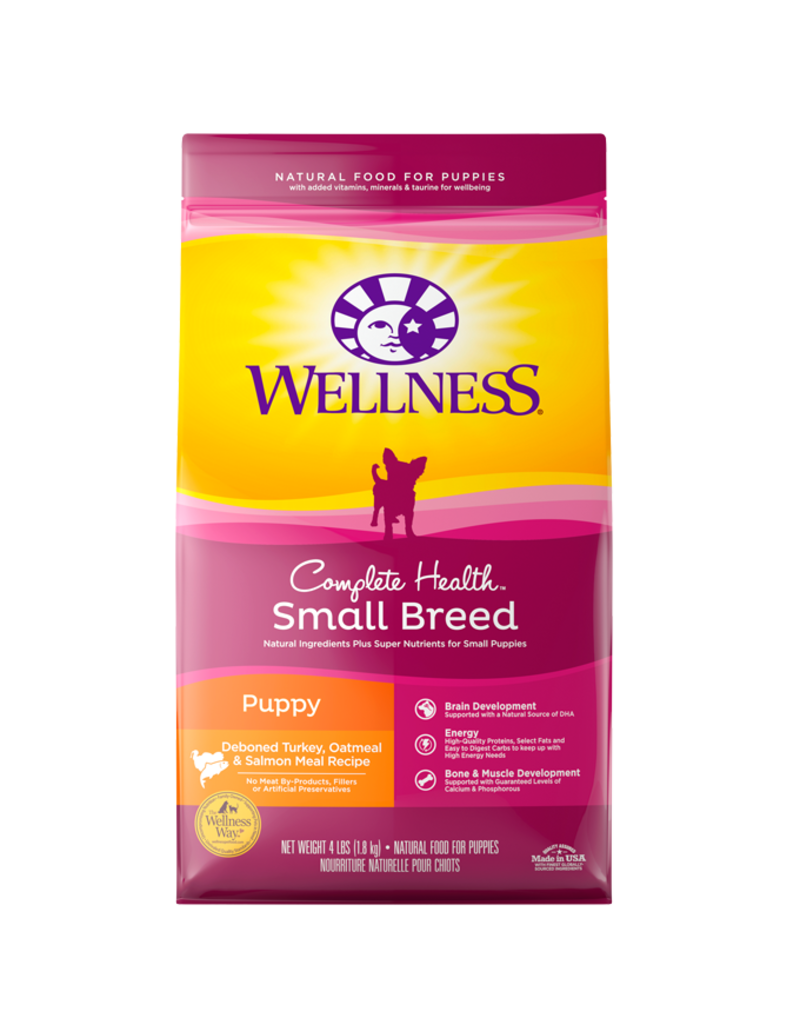 Wellness Wellness CH Small Breed Puppy Turkey 4lb