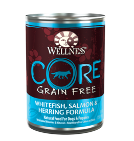 Wellness Wellness Core Grain Free Whitefish, Salmon & Herring Recipe Canned Dog Food 12.5 oz   can