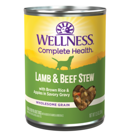 Wellness Wellness Lamb & Beef Stew with Brown Rice & Apples Dog Food 12.5 oz can