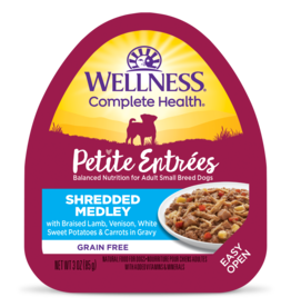 Wellness Wellness Petite Entrees Shredded L/V/SP 3 oz (blue)