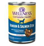 Wellness Wellness Venison & Salmon Stew With Potatoes & Carrots Canned Dog Food 12.5 oz   can