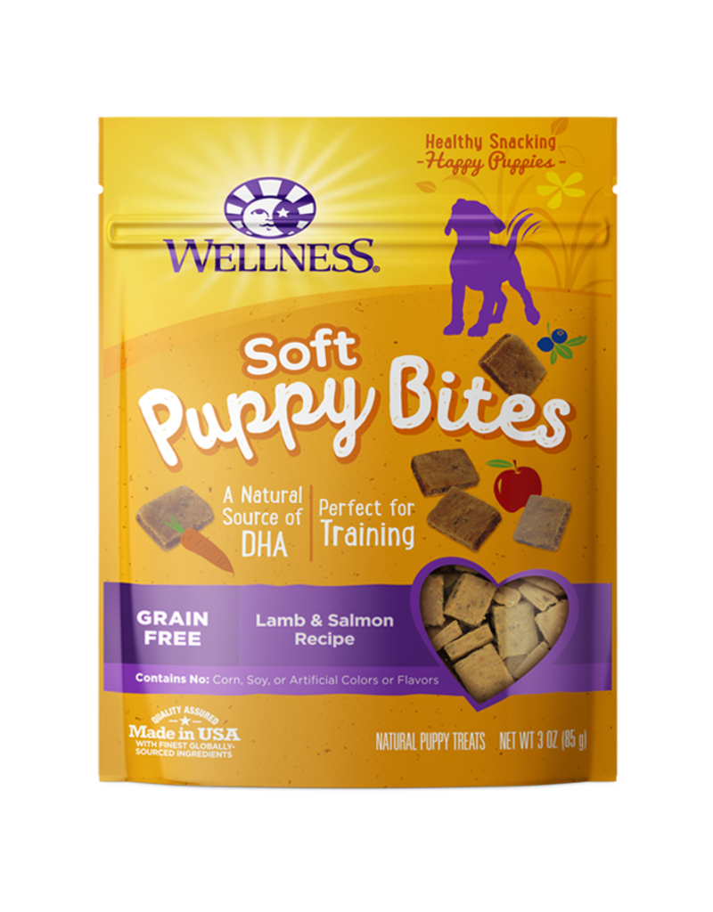 Wellness Wellness Soft Puppy Bites Lamb & Salmon Recipe Dog Treats 3 oz
