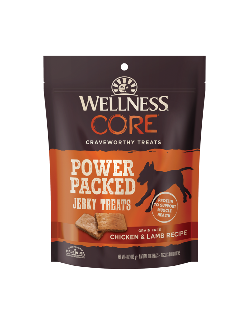 Wellness Wellness Core Power Packed Jerky Treat 4 oz