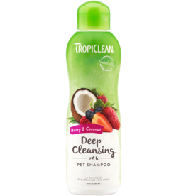 Tropiclean Tropiclean Deep Cleansing Berry & Coconut Pet Shampoo 20 oz