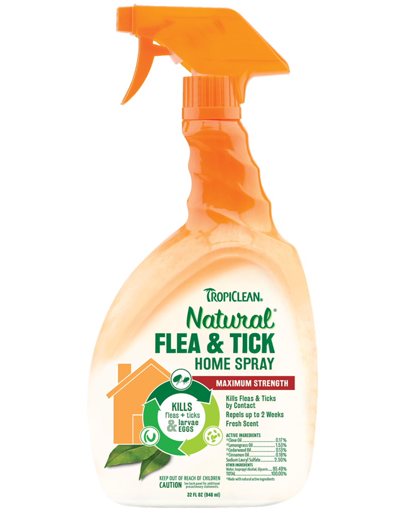 Tropiclean Tropiclean Flea & Tick Spray For Home 32 oz