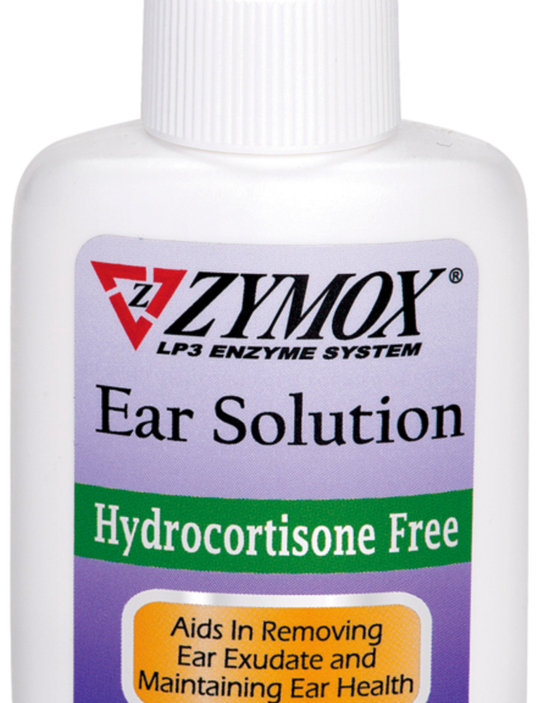 Zymox Zymox Ear Solution Hydrocortisone Free