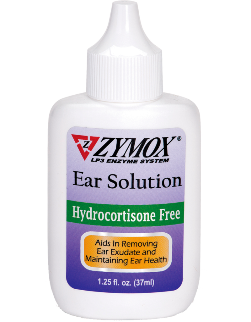 Zymox Zymox Ear Solution Hydrocortisone Free