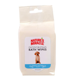 Nature's Miracle Nature's Miracle Deodorizing Bath Wipes Clean Breeze