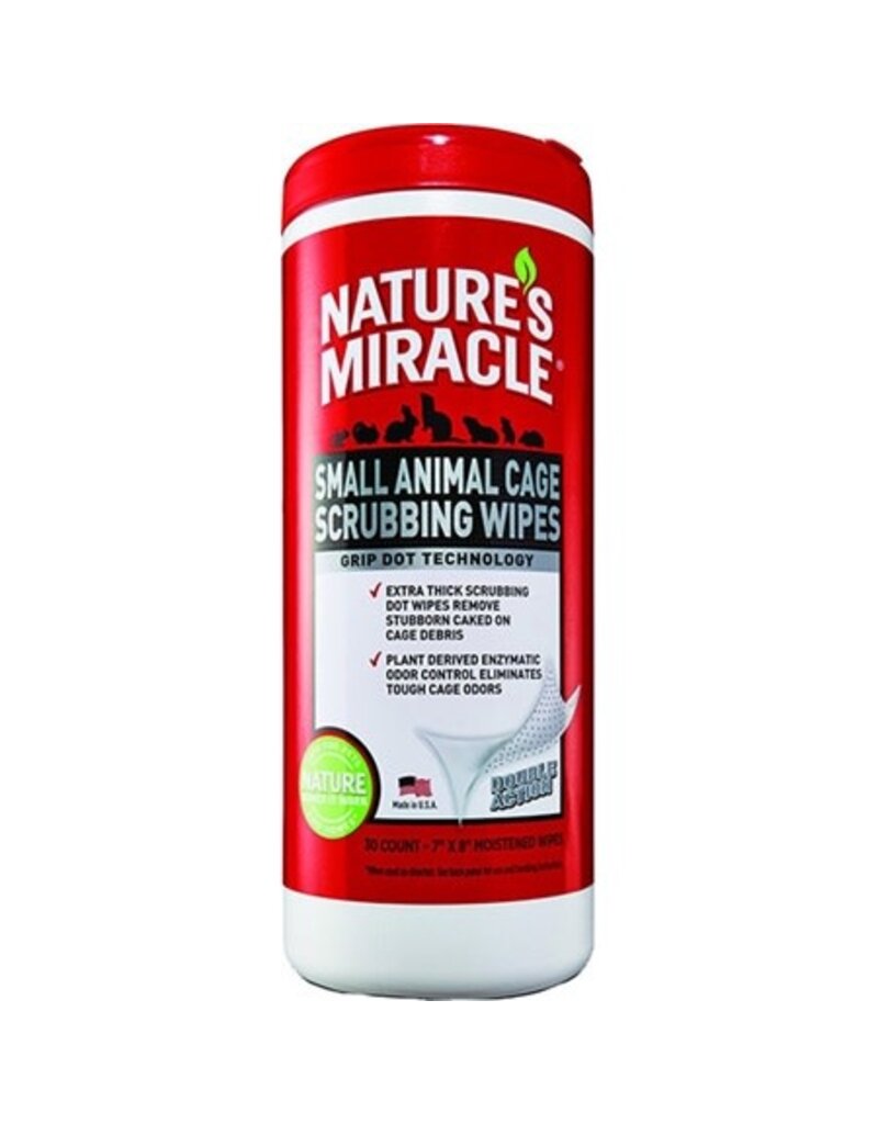 Natures Miracle Nature's Miracle Small Animal Cage Cleaning Wipes 20 Ct