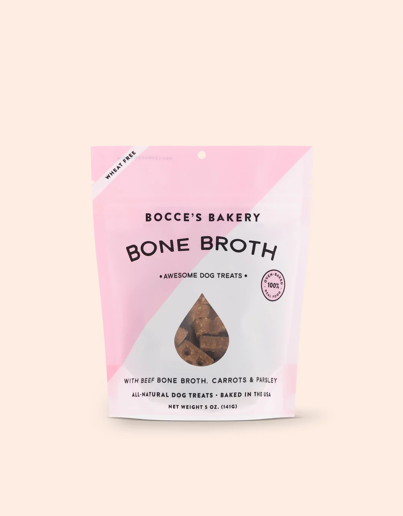 Bocces Bakery Bocce's Bone Broth Dog Biscuits 5oz