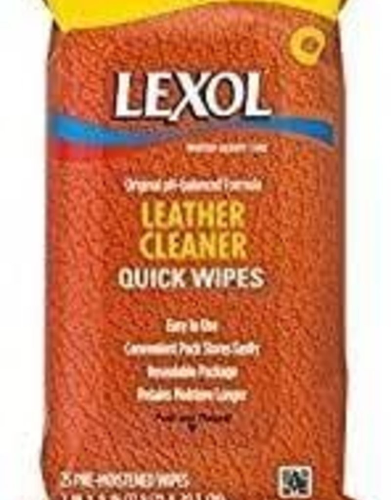 Summit Chemical Lexol -PH Leather Cleaner Wipe Singles