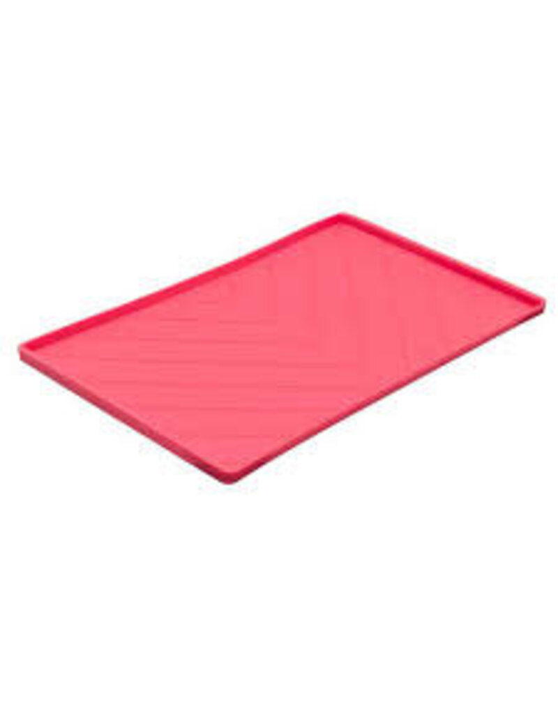 Messy Mutts Messy Mutts Silicone Non-Slip Dog Bowl Mat with Raised Edge