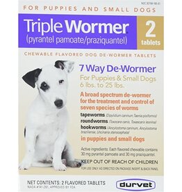 Durvet Durvet Triple Wormer For Dogs
