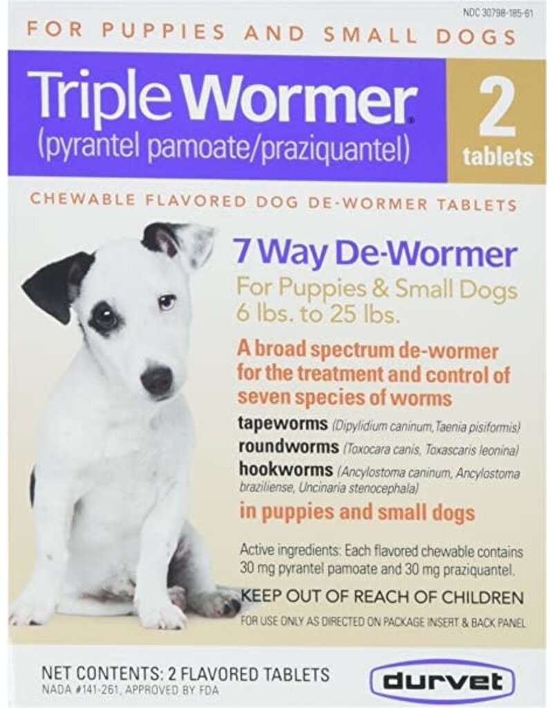 Durvet Durvet Triple Wormer For Dogs