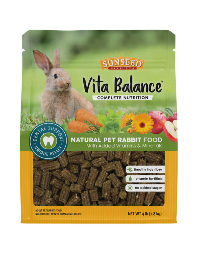 Sun Seed Sun Seed Vita Balance Adult Rabbit 4Lb