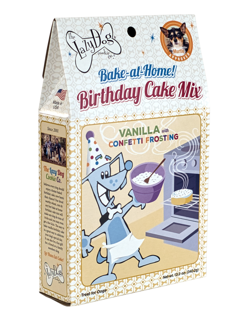 Lazy Dog Cookie Company Lazy Dog Cookie Company Bday Cake Mix Yllw
