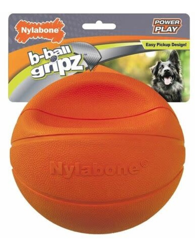 Nylabone Nylabone Power Play Gripz Sports Ball Basketball