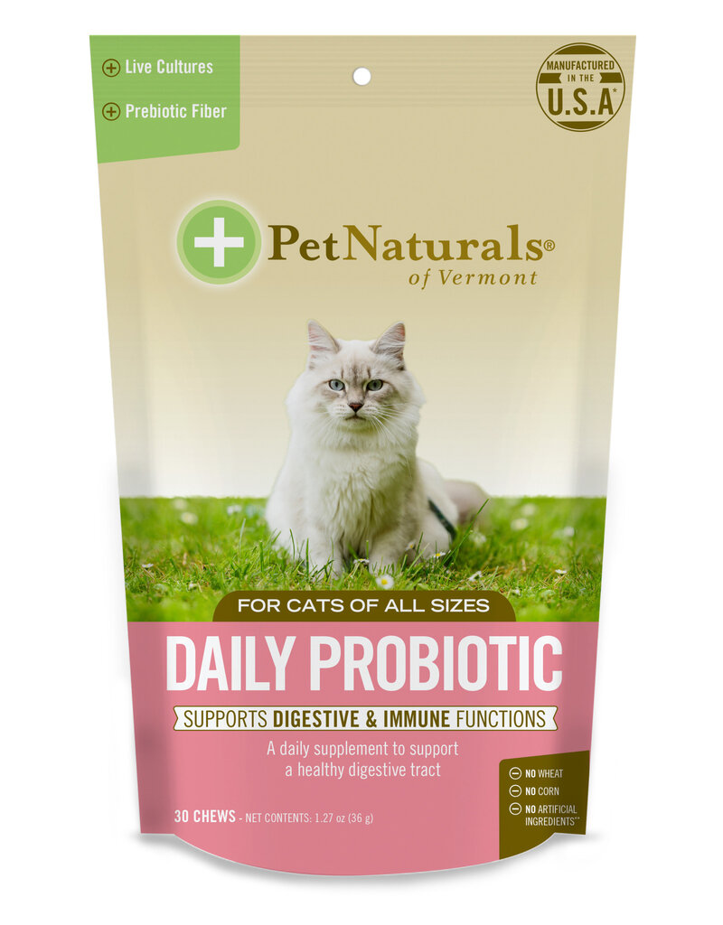 Pet Naturals of Vermont Pet Naturals Daily Probiotic Cat Chews 30 ct