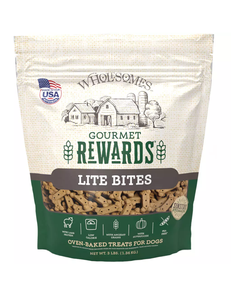 Wholesomes Wholesomes Gourmet Rewards Lite Bites Grain Free Dog Treats 3lb