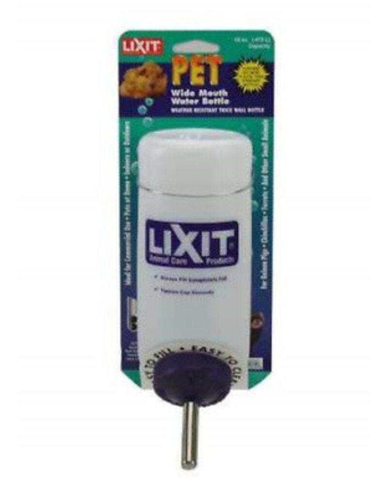 Lixit Lixit Wide Mouth Small Animal Water Bottle (Easy To Fill)