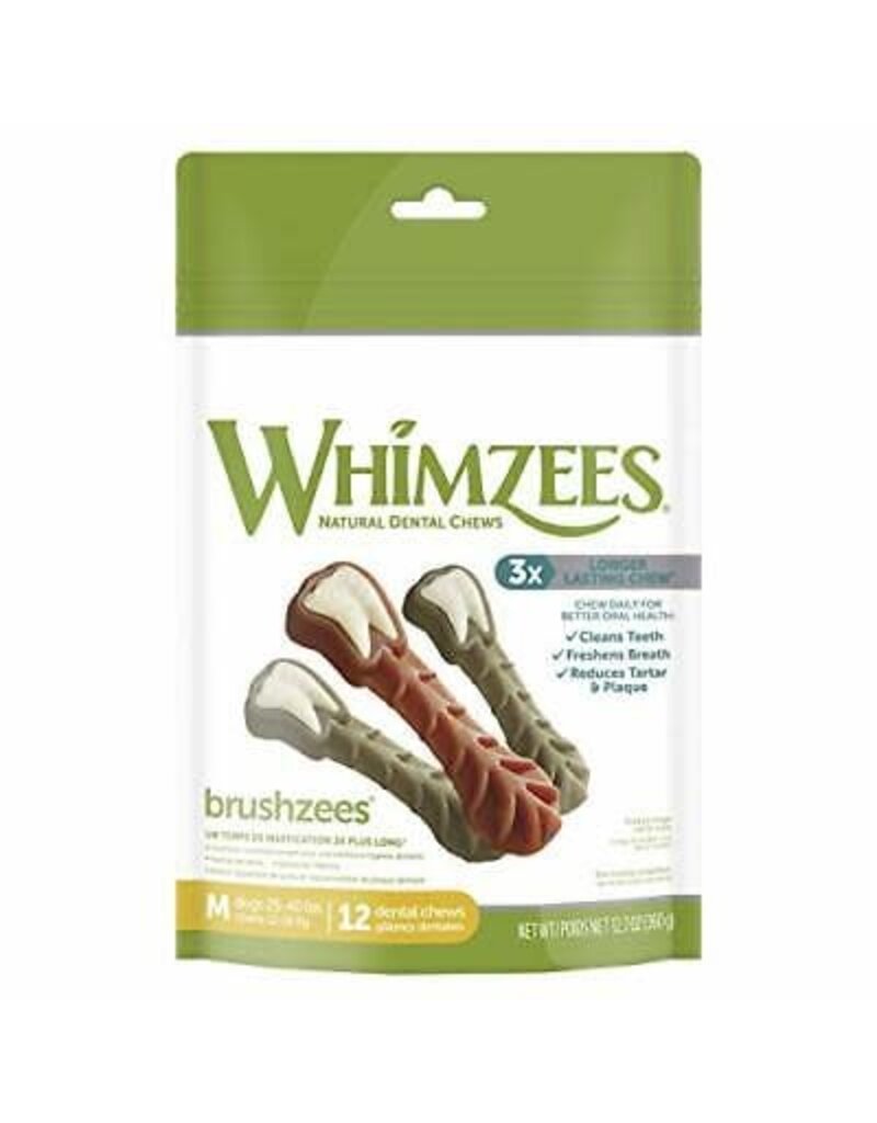 Whimzees Whimzees Brushzees Natural Daily Dental Dog Treats