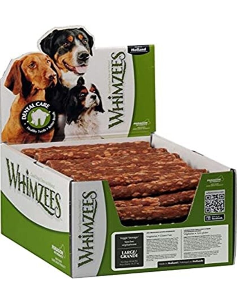 Whimzees Whimzees Veggie Sausages Dental Dog Treats