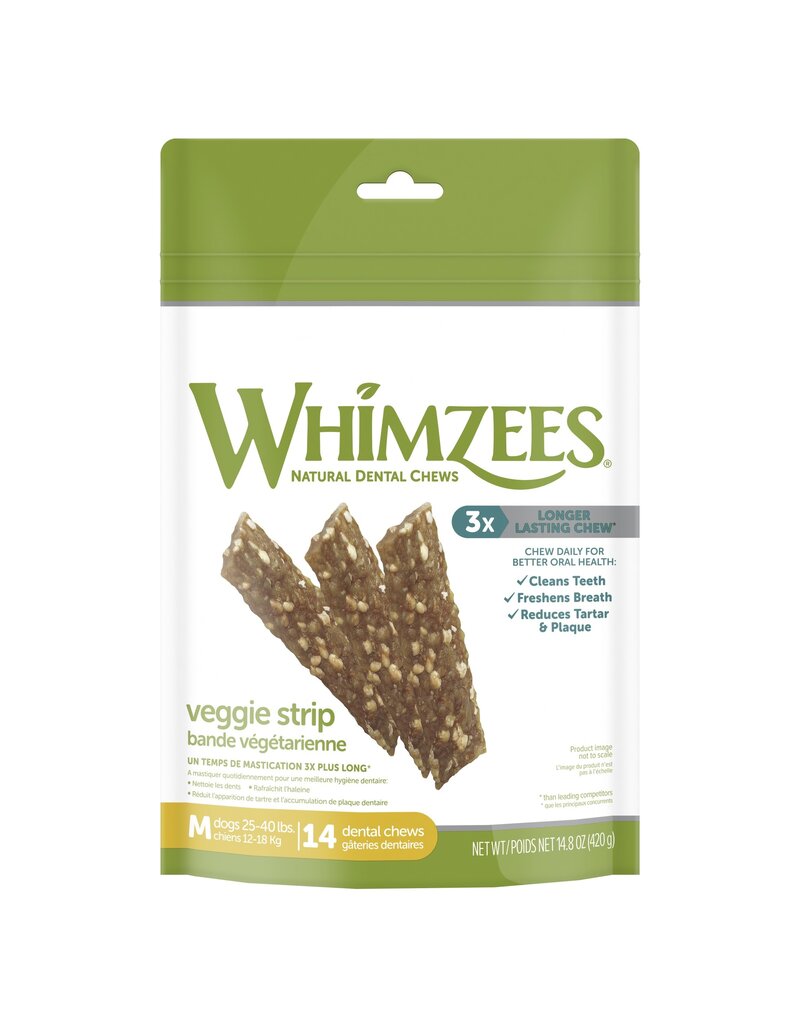 Whimzees Whimzees Veggie Sausages Dental Dog Treats