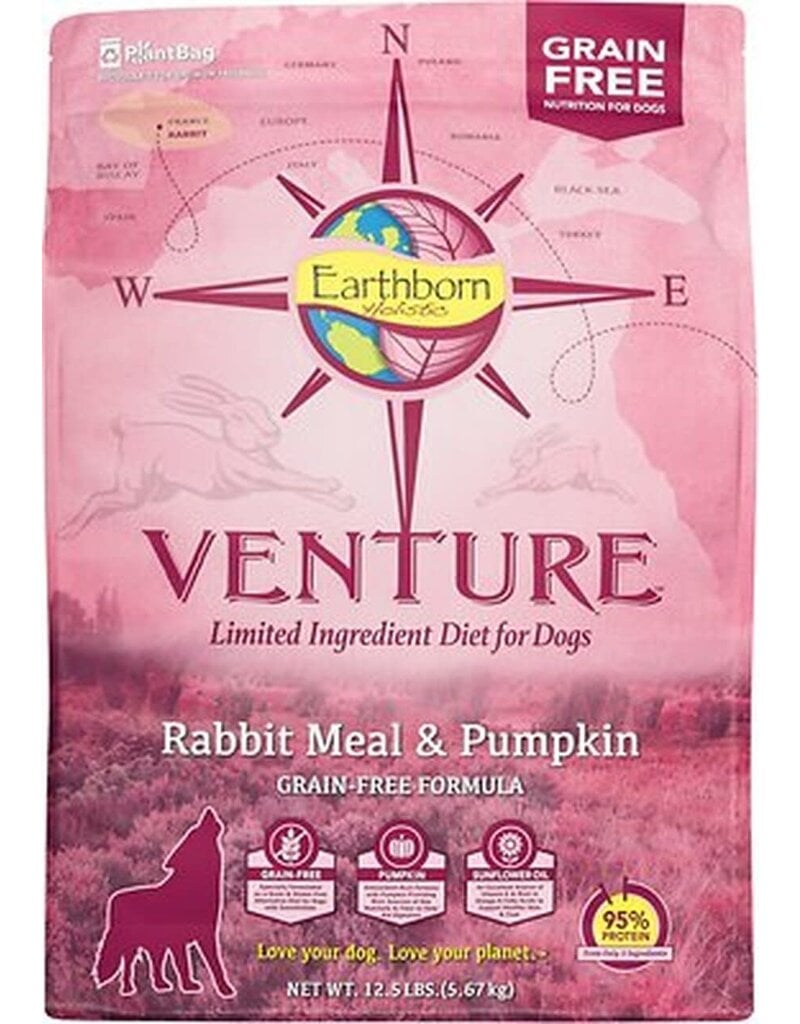 Earthborn Holistic Earthborn Venture Rabbit Meal And Pumpkin