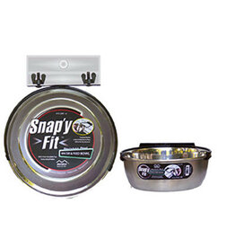 MidWest MidWest Stainless Steel Snap'y Fit Water And Feed Bowl