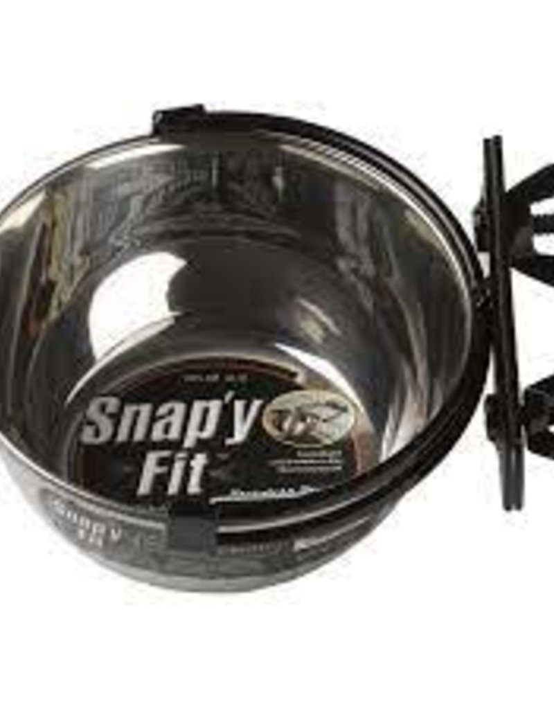 MidWest MidWest Stainless Steel Snap'y Fit Water And Feed Bowl