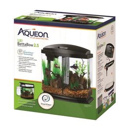 Aqueon Aqueon Smartclean LED Betta Bow Aquarium Kit 2.5 Gallon