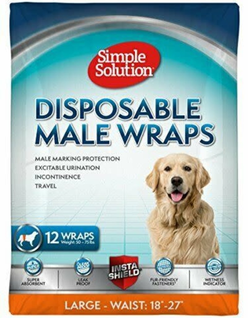 Simple Solution Simple Solution Disposable Male Wraps