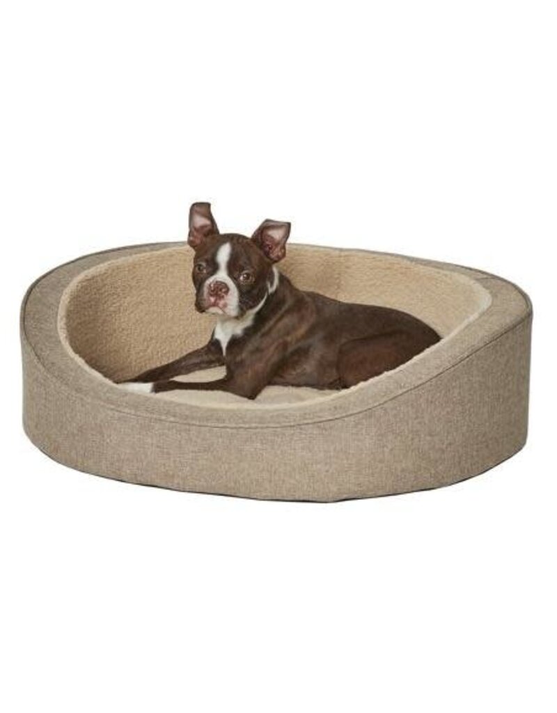 MidWest MidWest QuietTime Deluxe Hudson Pet Bed Tan