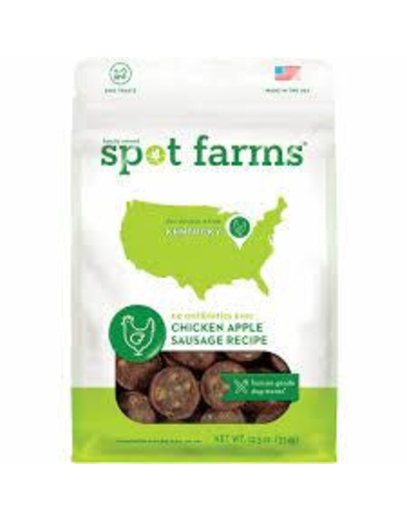 Spot Farms Spot Farms Chicken Apple Sausage Dog Treats 12.5 oz
