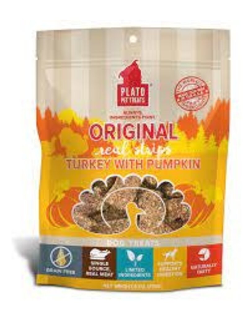 Plato Plato Real Strips Dog Treats