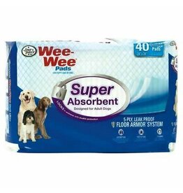 Four Paws Four Paws Wee-Wee Pads For Adult Dogs 24x24  40 count