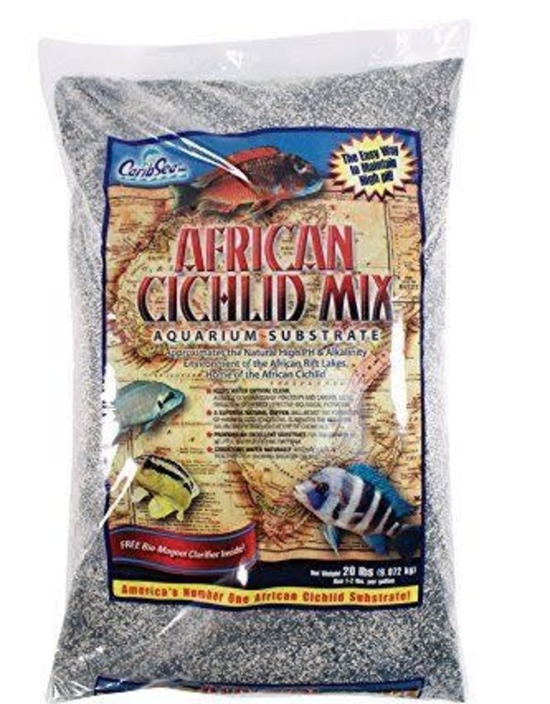 CaribSea CaribSea African Cichlid Mix Aquarium Substrate sahara Sand 20