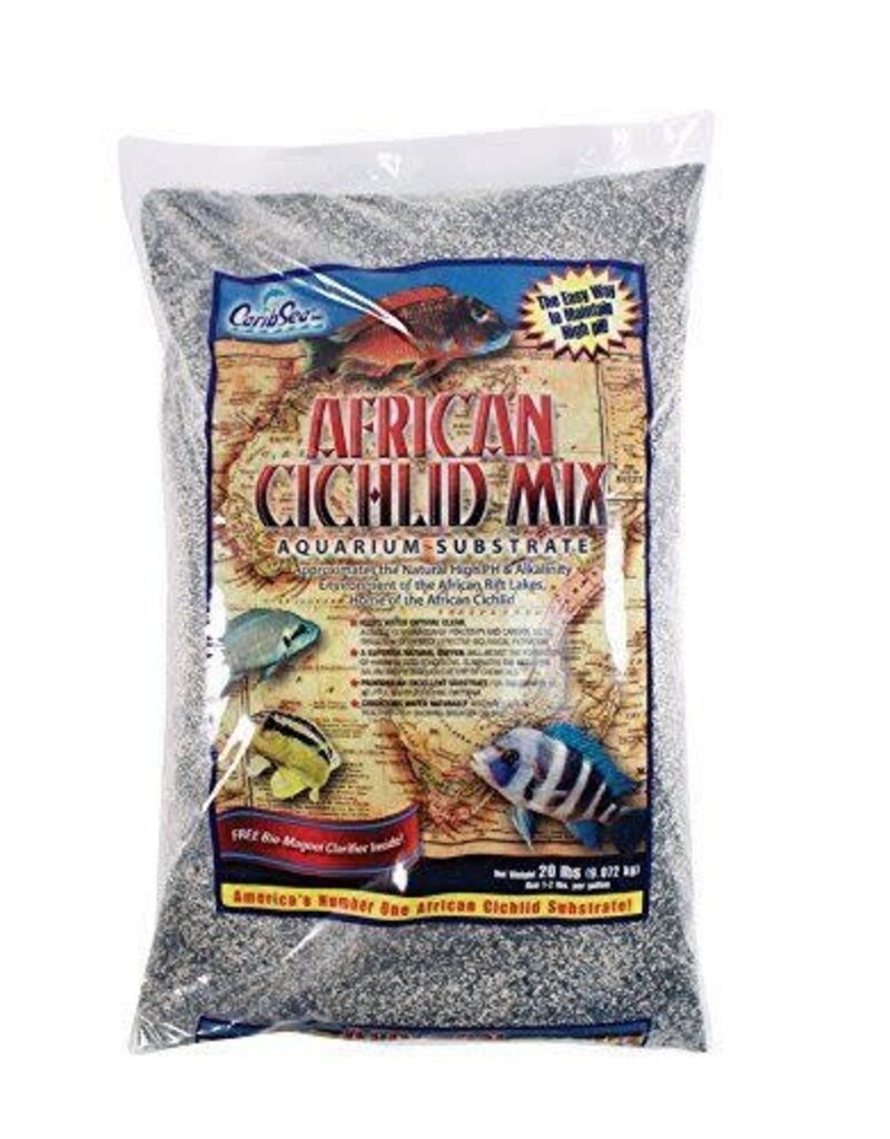 CaribSea CaribSea African Cichlid Mix Aquarium Substrate sahara Sand 20 lb