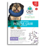 Acorn Pet Calm Paws  Inflatable Pet Collar W/Calming Disk Dog